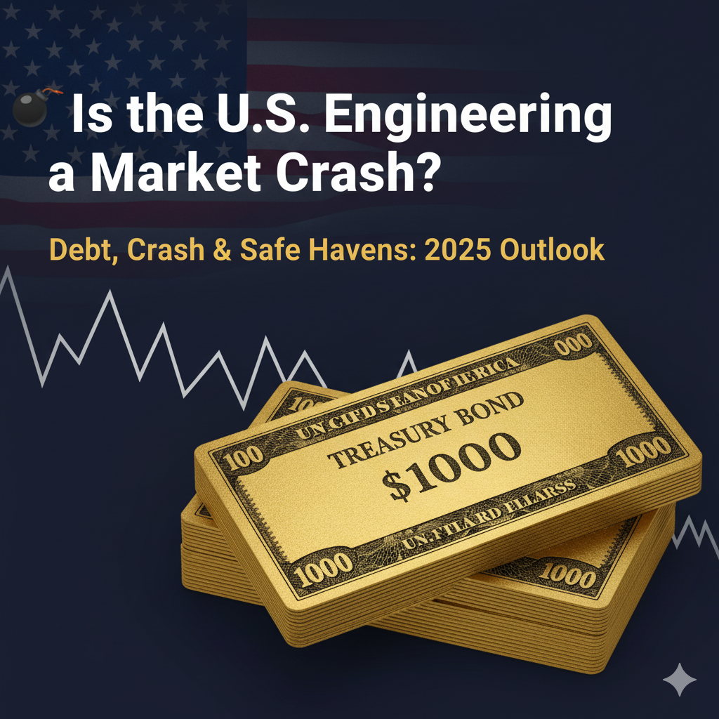 Is the U.S. Engineering a Market Crash to Force Debt Refinancing? Analysing Trump’s “Evil Game Plan”